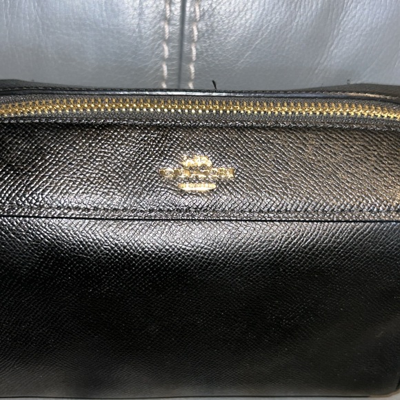 Coach Bennett Black Leather Crossbody Bag - Picture 2 of 7